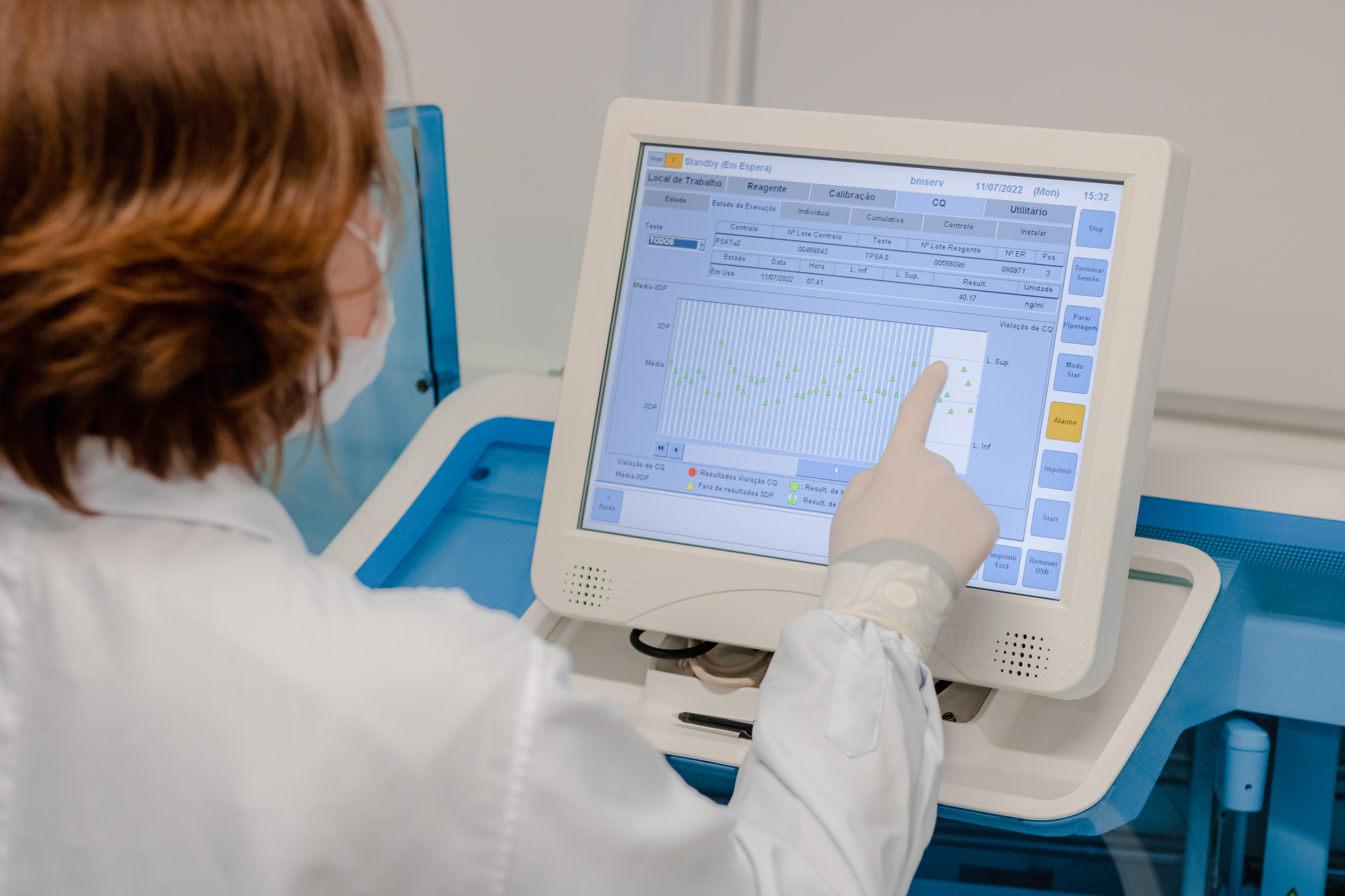 Imagem do laboratório