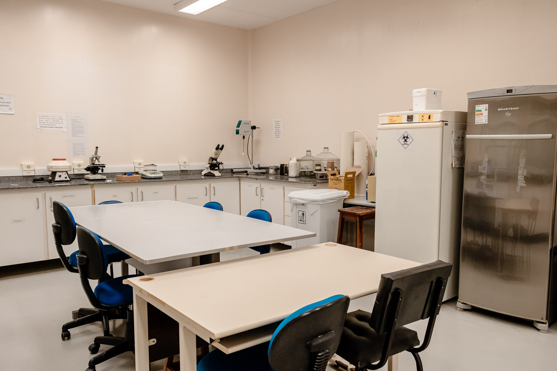 Imagem do laboratório