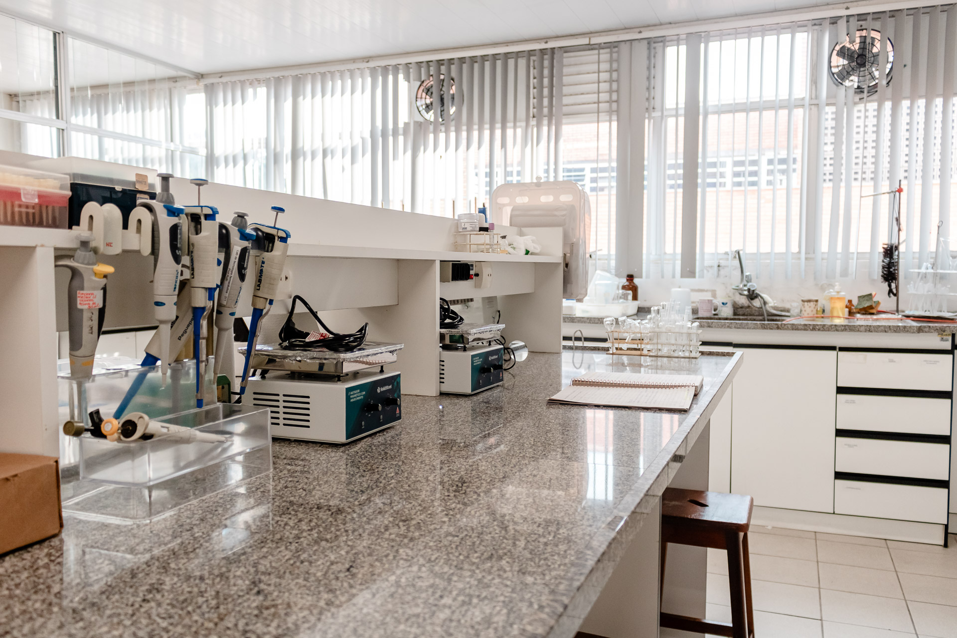 Imagem do laboratório