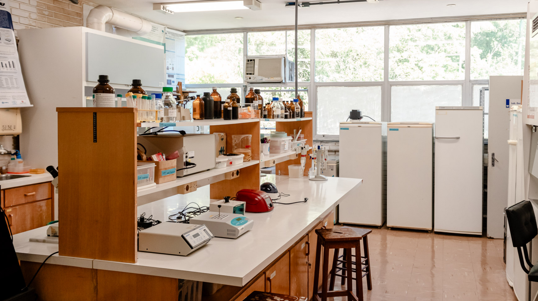 Imagem do laboratório